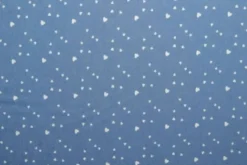Chambray - Tiny White Hearts on Classy Blue