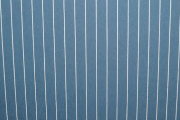 Chambray - White Stripes on Classy Blue