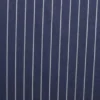 Chambray - White Stripes on Dark Blue