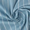 Chambray - White Stripes on Vintage Blue