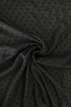 Chiffon Dobby - Black