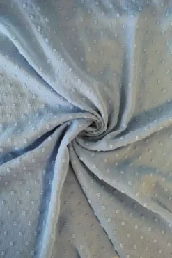 Chiffon Dobby - Light Steelblue