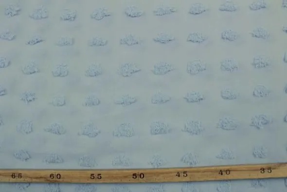 Chiffon Dots - Jeans Blue