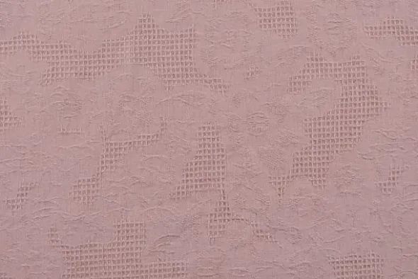 Cotton - Jacquard Roses - Donker Oud Roze - 38