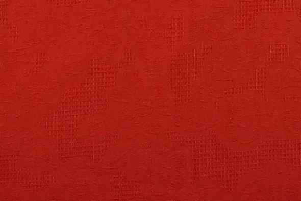 Cotton - Jacquard Roses - Red - 01
