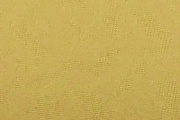 Cotton - Jacquard Roses - Soft Ochre Yellow - 47