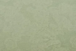 Cotton - Jacquard Roses - Vintage Green - 34