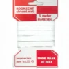 Directoire Elastiek 10 mm - Wit 5m
