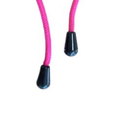 Eindkapjes voor koord 2 stuks - Zwart