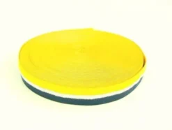 Elastiek Geel/Zilver/Blauw - 30 mm