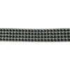 Elastiek - Glitter Glamour 40 mm - Pied de Poule Silver