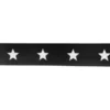 Elastiek 40mm - Stars - Black/White - 35 mm