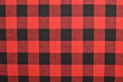 Flanel Ruiten Big - Bright Red/Black