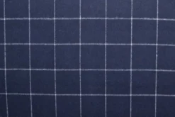 Flanel Ruiten - Deep Dark Blue/White