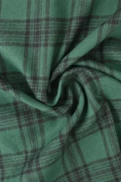 Flanel Ruiten - Forest Green/Black