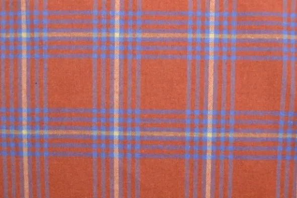 Flanel Ruiten - Lavender Blue/Rusty