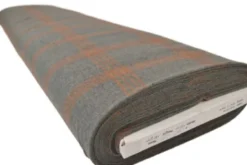 Flanel Ruiten - Mousse Grey/Ocher
