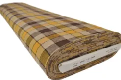 Flanel Ruiten - Ocher/Brown/Beige