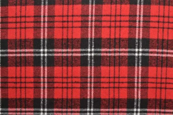 Flanel Ruiten - Red/Black/White