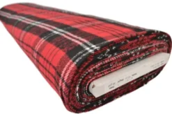 Flanel Ruiten - Red/Black/White