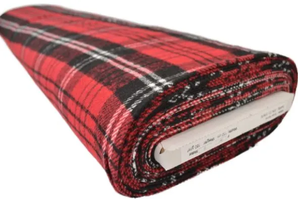 Flanel Ruiten - Red/Black/White