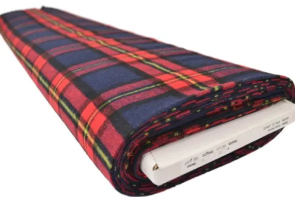 Flanel Ruiten - Red/Navy/Black/Yellow