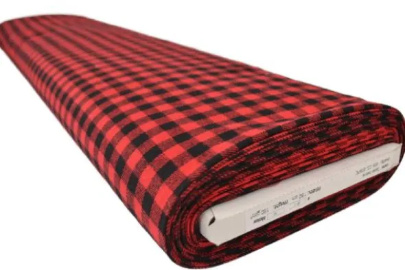 Flanel Ruiten Tiny - Red/Black