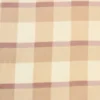 Fleece Print - Beige/White/Pink Squares