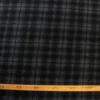 Fleece Print - Black/Dark Grey Squares