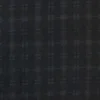 Fleece Print - Blue Squares Lines on Antracite