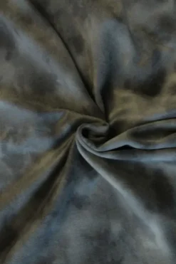 Fleece Print - Cloudy Dark Grey