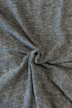 Fleece Print - Light Grey/Grey Melange