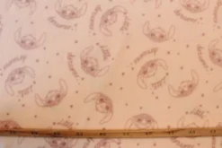 Fleece Print - Little Dreamer Animal on Light Salmon