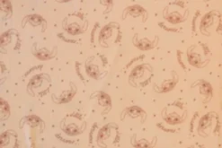 Fleece Print - Little Dreamer Animal on Light Salmon