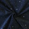 Fleece Print - Night Sky Stars Blue