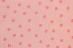 Fleece Print - Pink Dots on Soft Pink