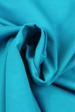 French Terry-26 - Petrol Blauw