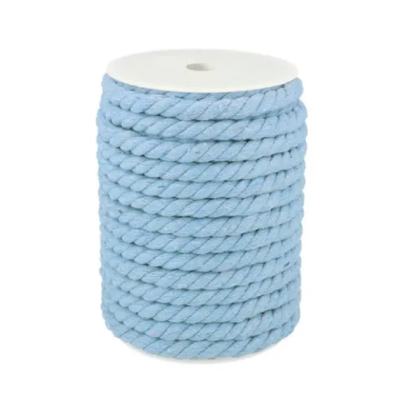 Gedraaid Koord 8-10 mm - Licht Blauw