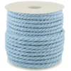 Gedraaid Koord 6 mm - Licht Blauw