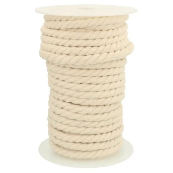 Gedraaid Koord 8-10 mm - Oud Linnen