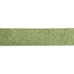 Glitter Elastiek - Olive/Silver - 35 mm