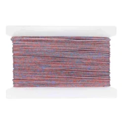 Glitter Koord - 4mm - Blue/Red