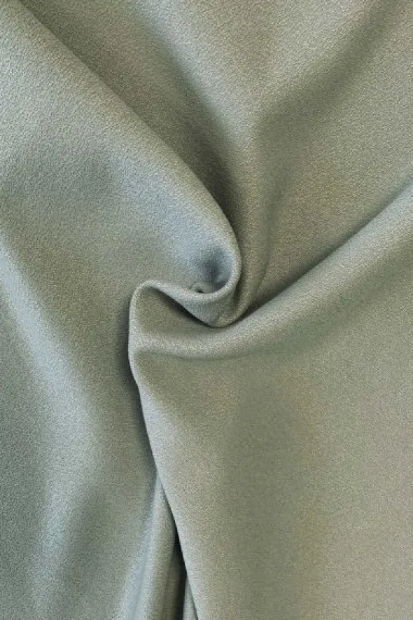 Gordijnstof - Vintage Olive/Grey