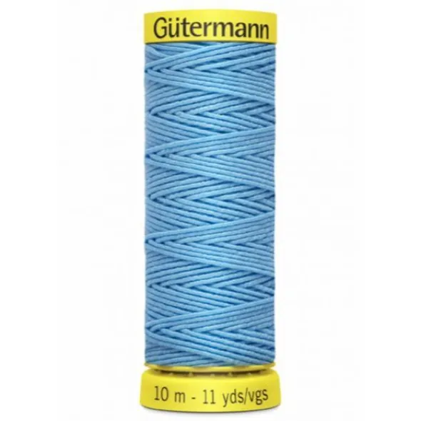 Gütermann Elastiek Garen-6037 - Soft Blue
