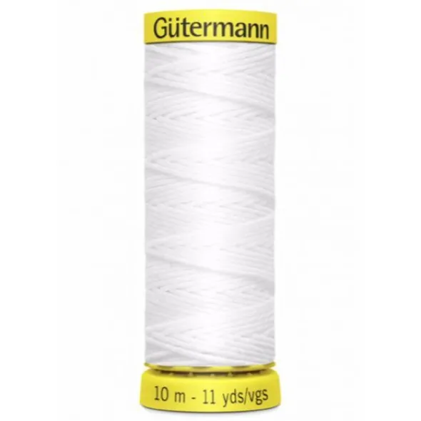 Gütermann Elastiek Garen-5019 - White