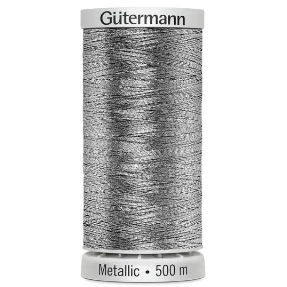 Gütermann Metallic 500 meter-7009 Silver