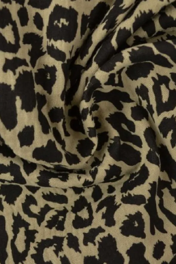 Hydrofiel - Black Leopard on Beige