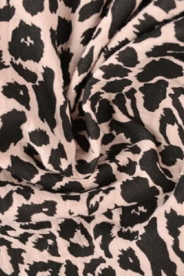 Hydrofiel - Black Leopard on Old Pink