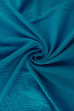 Hydrofiel Stof - Petrol Blauw