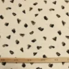 Jacquard Gobelin - Black/Beige Spots on Creme